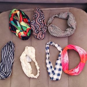 Clothes and makeup and accessories